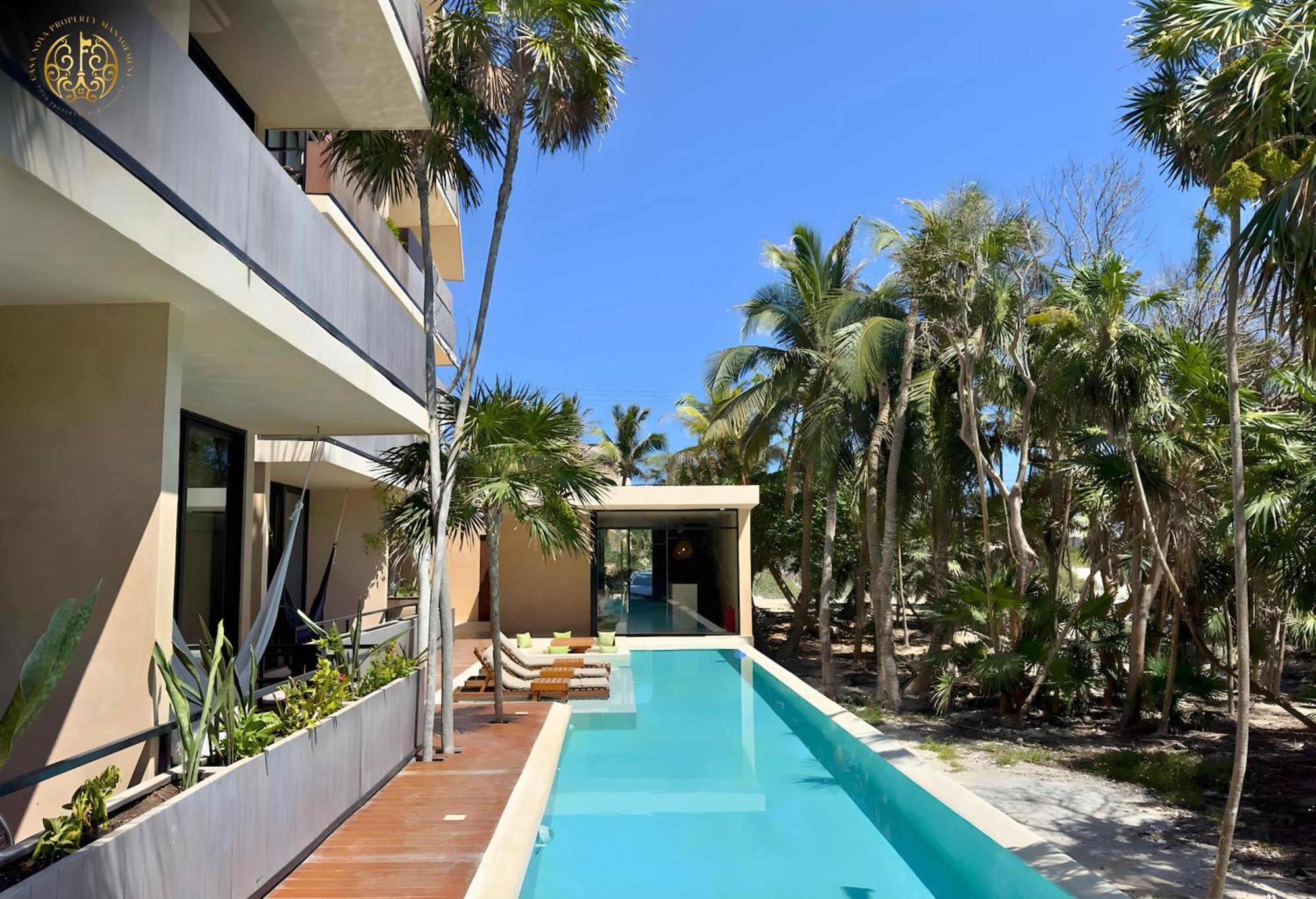 Penthouse Privado En Tulum Leilighet Eksteriør bilde
